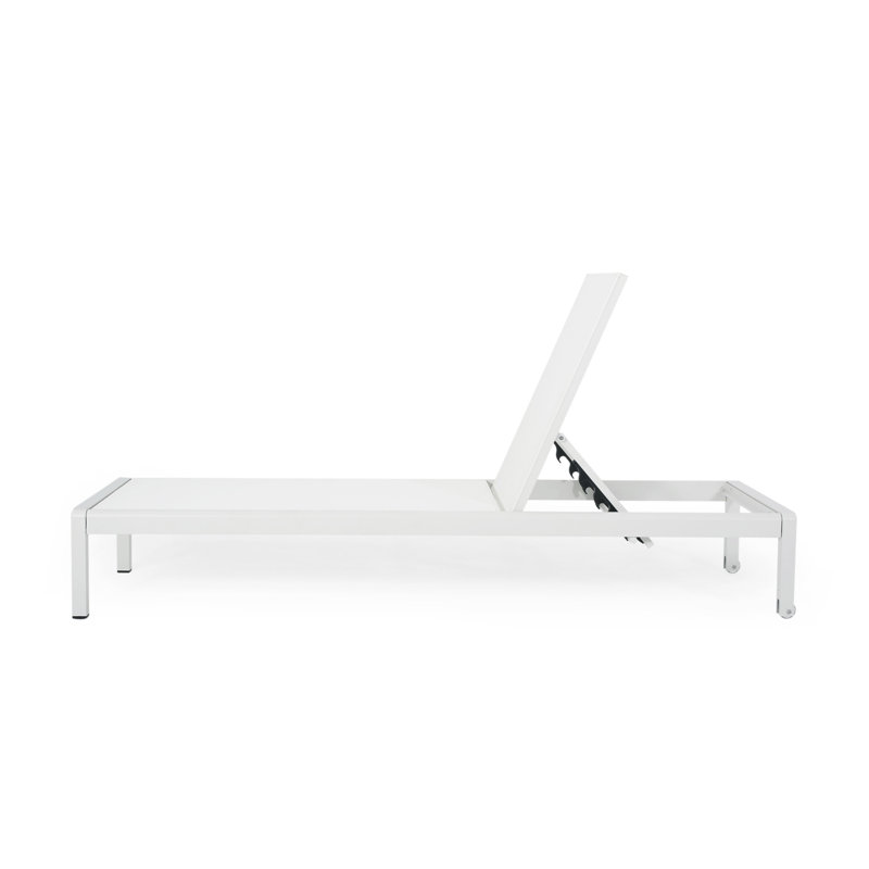 Chaise longue Cape Coral Kd, White