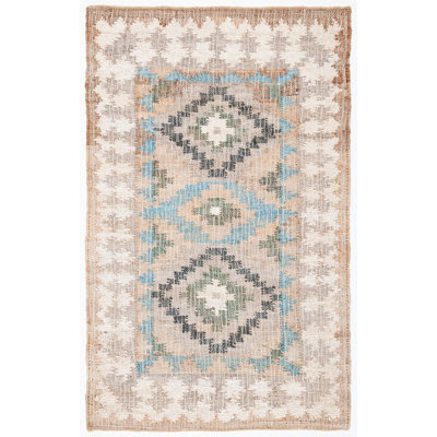 Goodwyn Flat Weave Jute Southwestern Rug