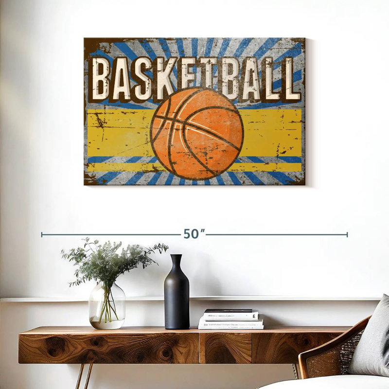 Basketball classique, H 24 po x l 36 po