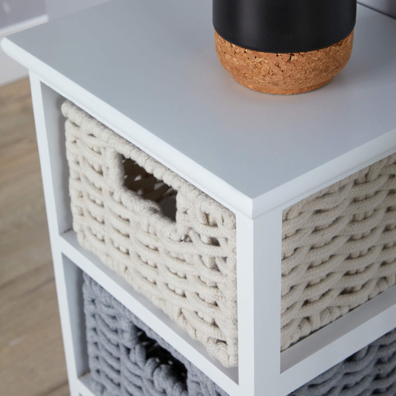 Chocheles Fully Assembled 4 Drawer Chest Storage Unit
