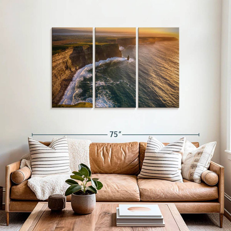 Nicci Moher Cliffs, 36" H x 57" W