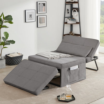 Camberly 35.8'' Convertible Sleeper Accent Chair