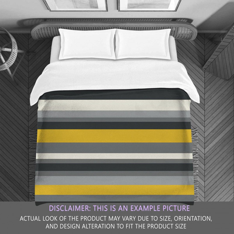 Polyester Striped Comforter, Twin Comforter