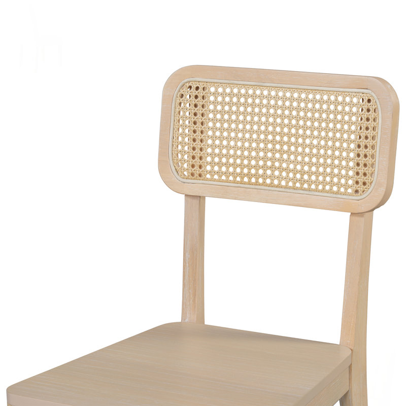 Kitchen Table Chairs Set for 6, Natural