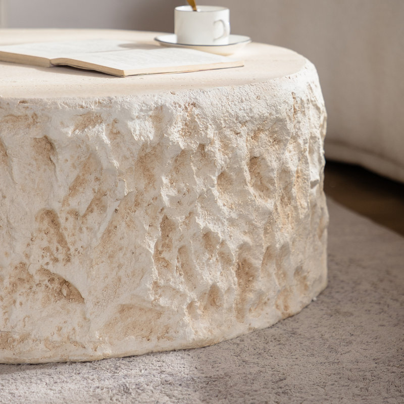 Table basse ronde Mid-Century