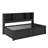 Metal Twin Size Daybed With Trundle, Storage Shelves And USB Ports-795746969