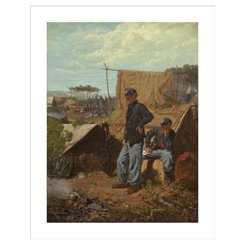 «Home Sweet Home» par Winslow Homer, impression giclée encadrée, H 41,5 po x l 33,18 po