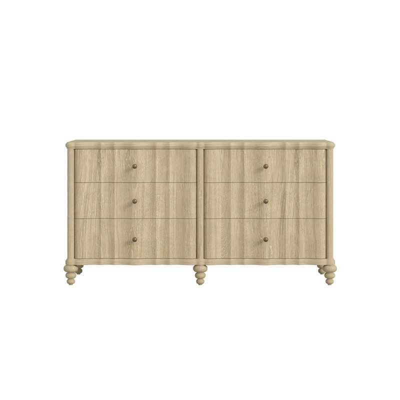 Haven 6 - Drawer Dresser, Beige