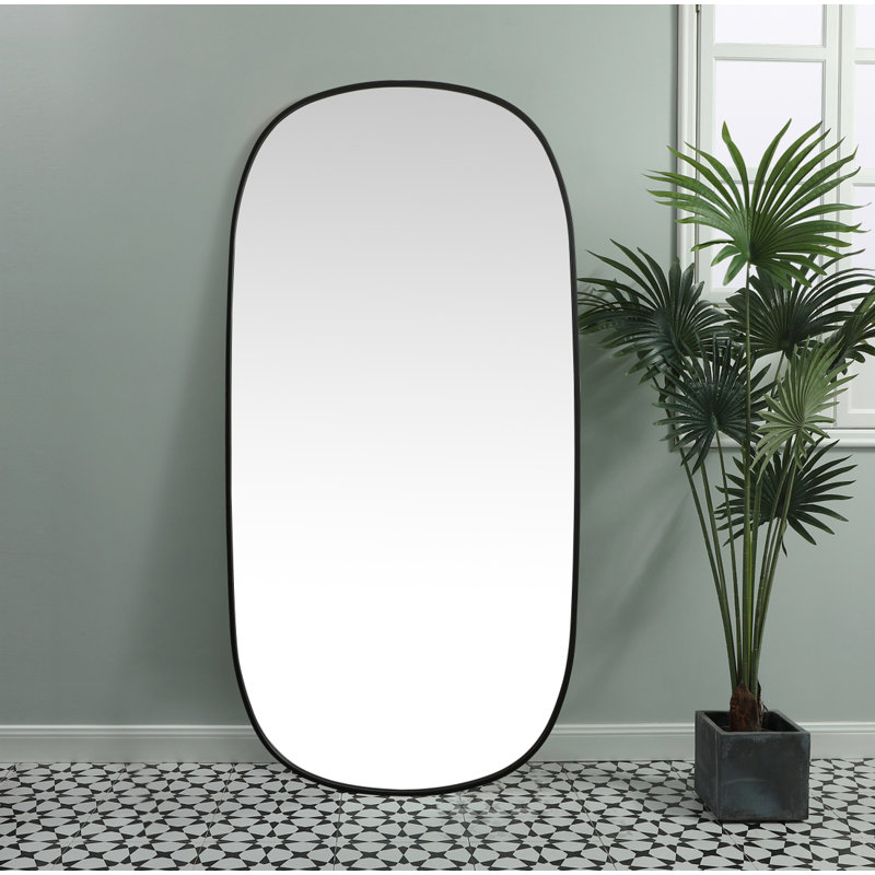 Miroir Bertin, 60 po x 30 po , Noir, noir, noir, noir