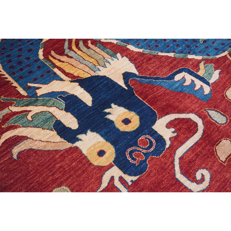 One-of-a-Kind 7'10" X 10' Hand Knotted Area Rug