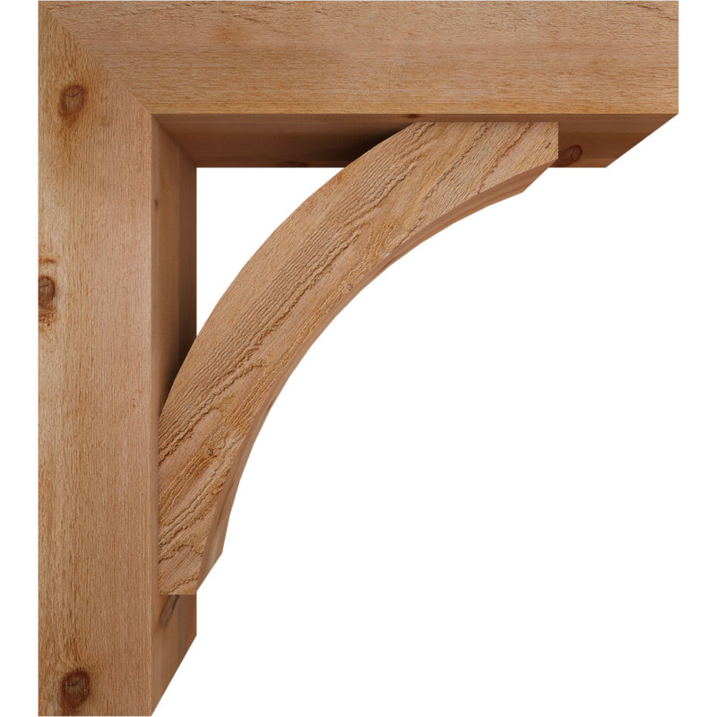 Support pour scie rugueuse avec support décalé, l 8 po x P 34 po x H 38 po, cèdre rouge, 38 x 34