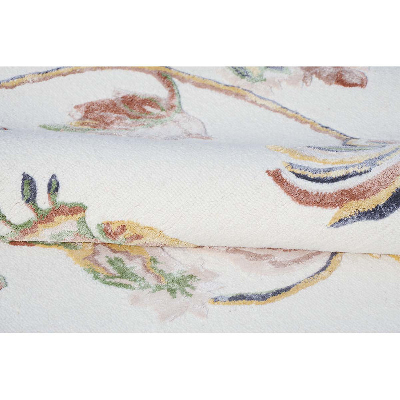 Floral Area Rug, Rectangle 8' x 9'