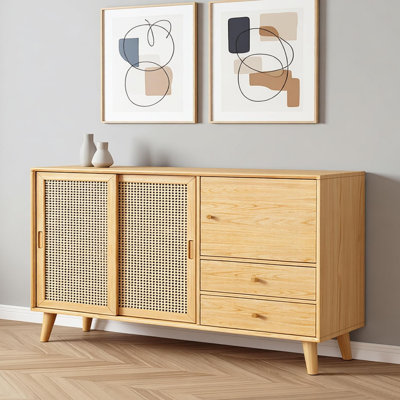 Armoire d'appoint en bois massif
