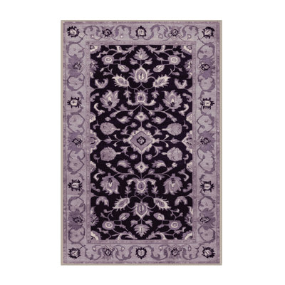 Machine Washable Overdyed Beige Area Rug