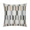 Chiseled Geometric Square Indoor / Outdoor Pillow Cover & Insert
