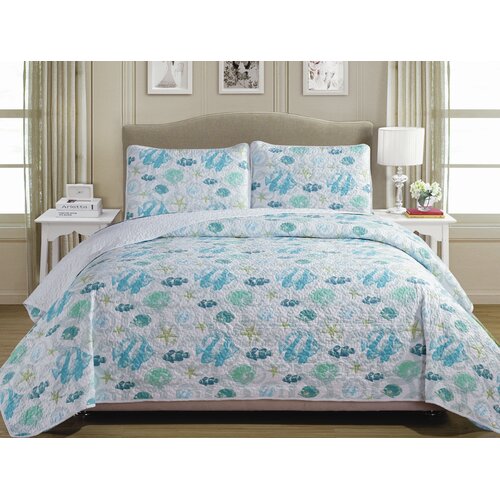 Panama Jack Coastal Cotton Quilt Set & Reviews | Wayfair