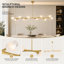 Lustre linéaire moderne 10 branches-123162533