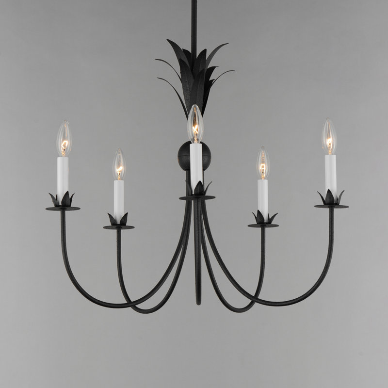 Ashelle 5 - Light Dimmable Classic / Traditional Chandelier
