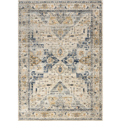Martha Medallion Indoor/Outdoor Area Rug