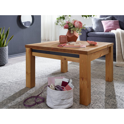 Mcwhorter Solid Wood Four Leg Coffee Table
