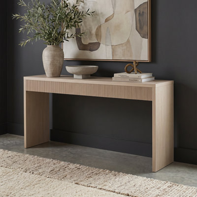 Lawrence Fluted Console Table
