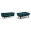 Simon 225.6Cm Square Arms Sofa-1649444681-1649444680