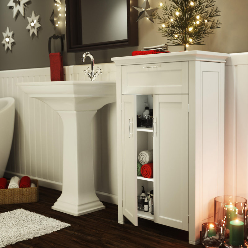 Somerset Bathroom Cabinet, White