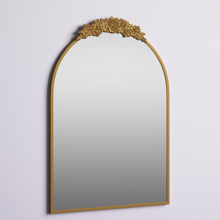 DIY quick gold leaf mirror upgrade - The Homesteady