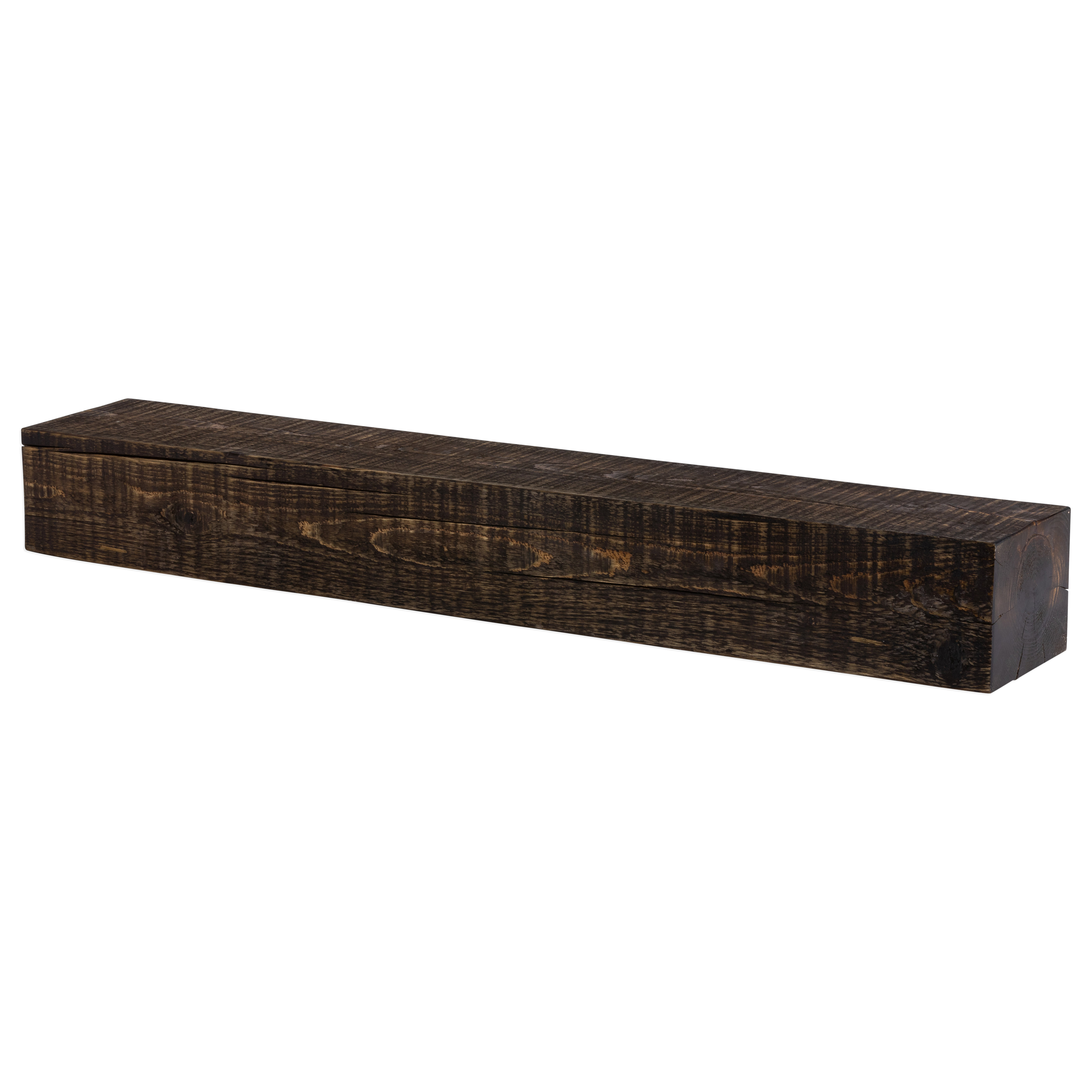 Dogberry Collections Solid Beam Fireplace Mantel Shelf & Reviews ...