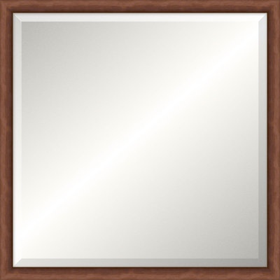 Dubois Solid Wood Beveled Mirror