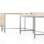Solid Wood Modular L-Shaped Writing Desk-962019841