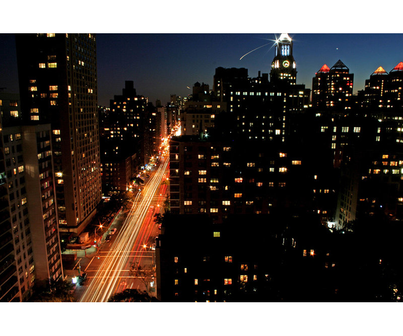 Rues de New York, H 27 po x l 40 po