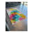 Multi Color Paint Drop Circle Shape Pattern Creative Modern Decorative Machine Washable Area Rug-1472759178