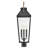 Dawson 28.75" Three Light Outdoor Post Mount Lantern with Clear Beveled Glass