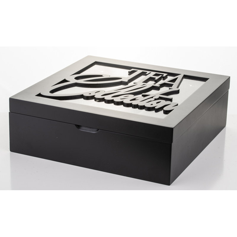 Wood Jewelery Box, Black