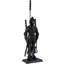 Vida Knight Soldier Iron Fireplace Tool Set