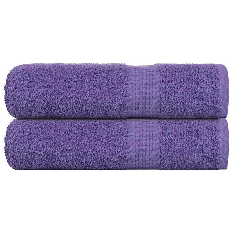Saskya 100% Cotton Bath Towel, Purple