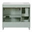 36" bathroom vanity with ceramic sink-359551482