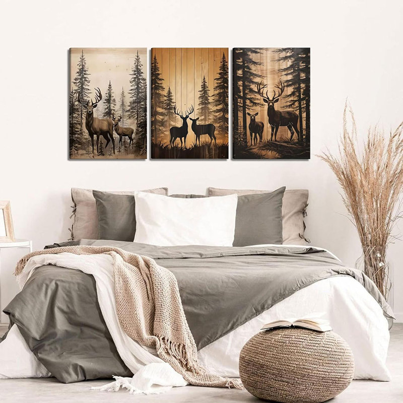 3 Piece Wrapped Canvas Print