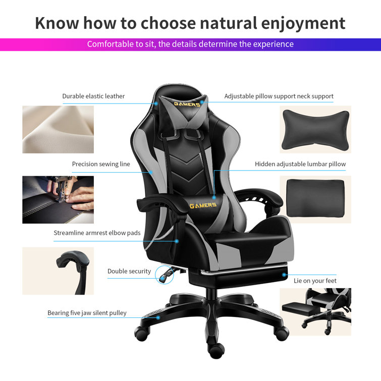 AMGAMING Ergonomic Chair Arm Pads, 11 Latex Foam Arm Covers for Gaming,  Office, Computer, and Desk