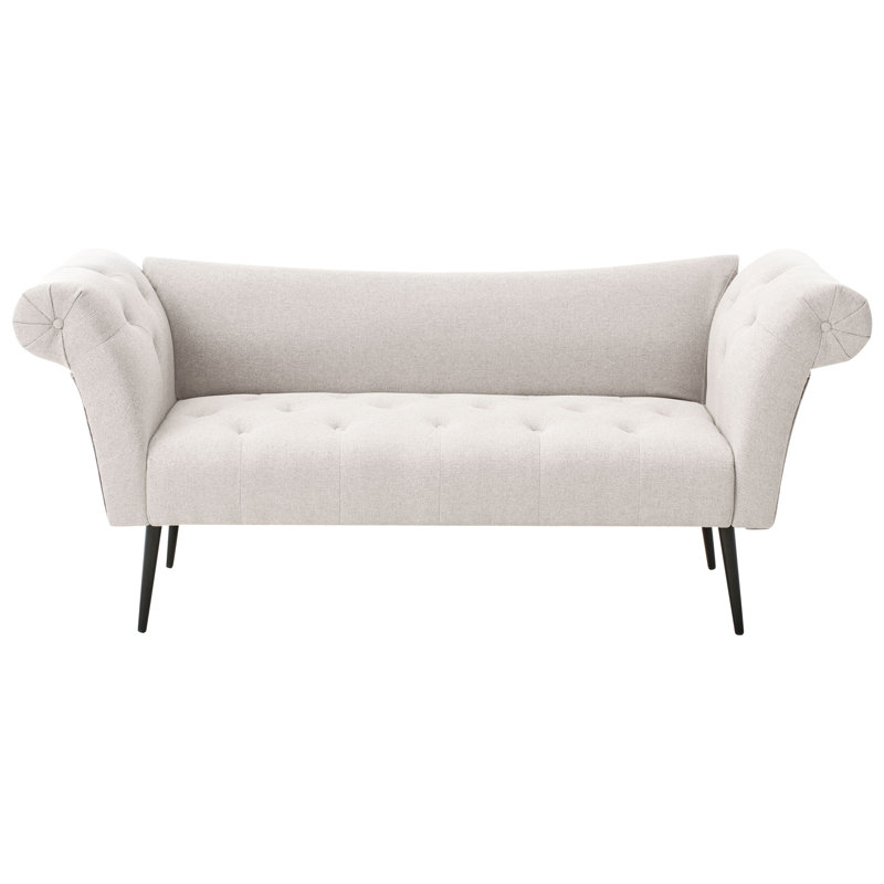 Chaise Longue NANTILLY Fabric, Beige
