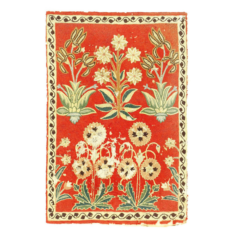 Antique Aubusson Rug 2' X 2'11''