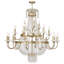 Lustre style chandelier 21 lumières Jarielys-442392838