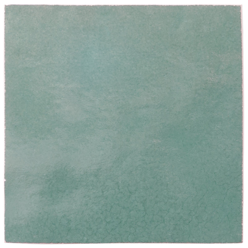 Virello 4x4 Glossy Ceramic Wall Tile, Mint Green