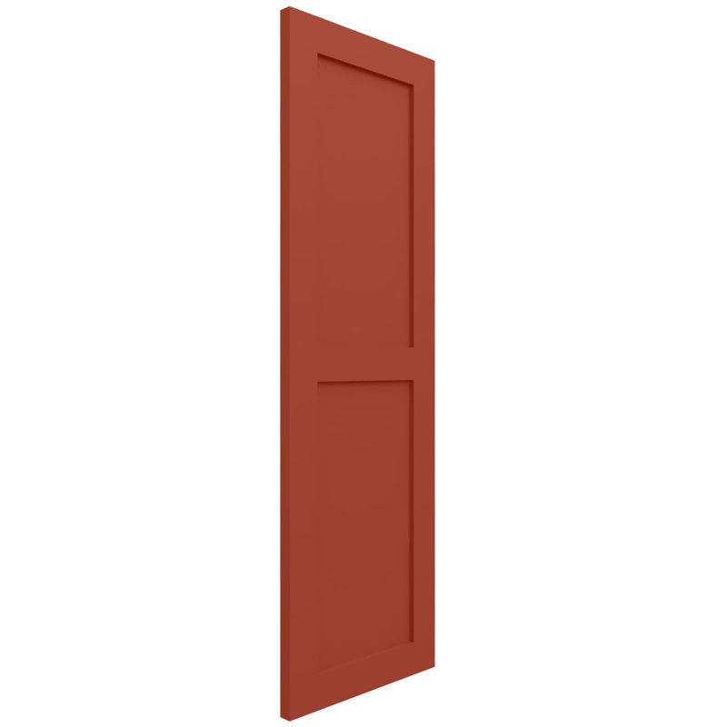 Volets à panneau plat, 15'', 25'', Orange