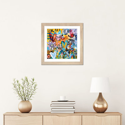Immersed In Optimism II - Wall Art Print - Framed Fine Art Paper