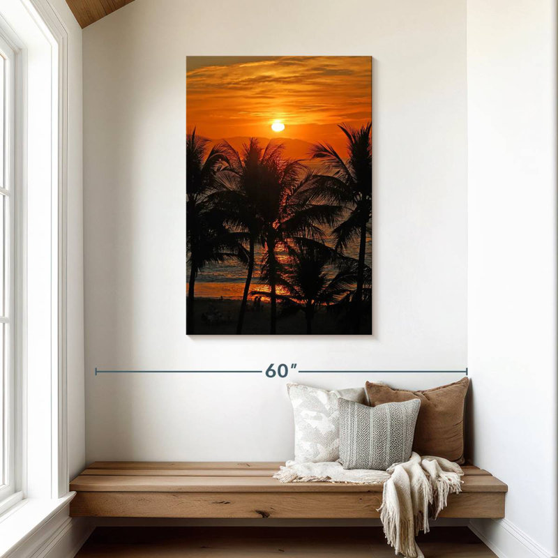 Palmiers Gillard Playa Sunset, H 45 po x l 30 po