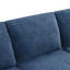 Élégant canapé modulaire rembourré avec repose-pieds, tissu chenille, 110 x 72 po, sans assemblage, pour une décoration intérieure polyvalente de 110 x 72 x 30 po, salon et chambre à coucher