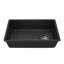 Ensemble d'évier de cuisine à simple cuve encastrable 31 3/4 po x 19 1/4 po Karran Quartz-50597822