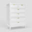Commode 6 tiroirs Milburn Carmel-1383812920